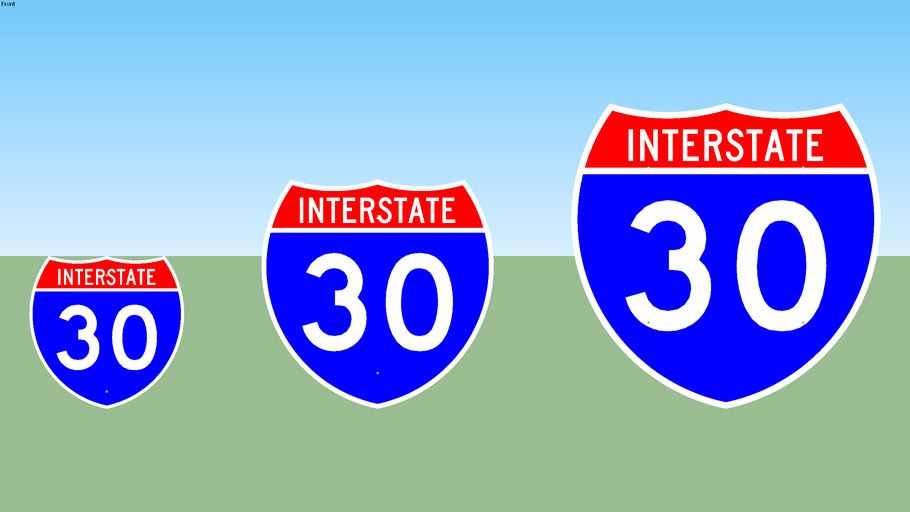 I-30 3D Signs