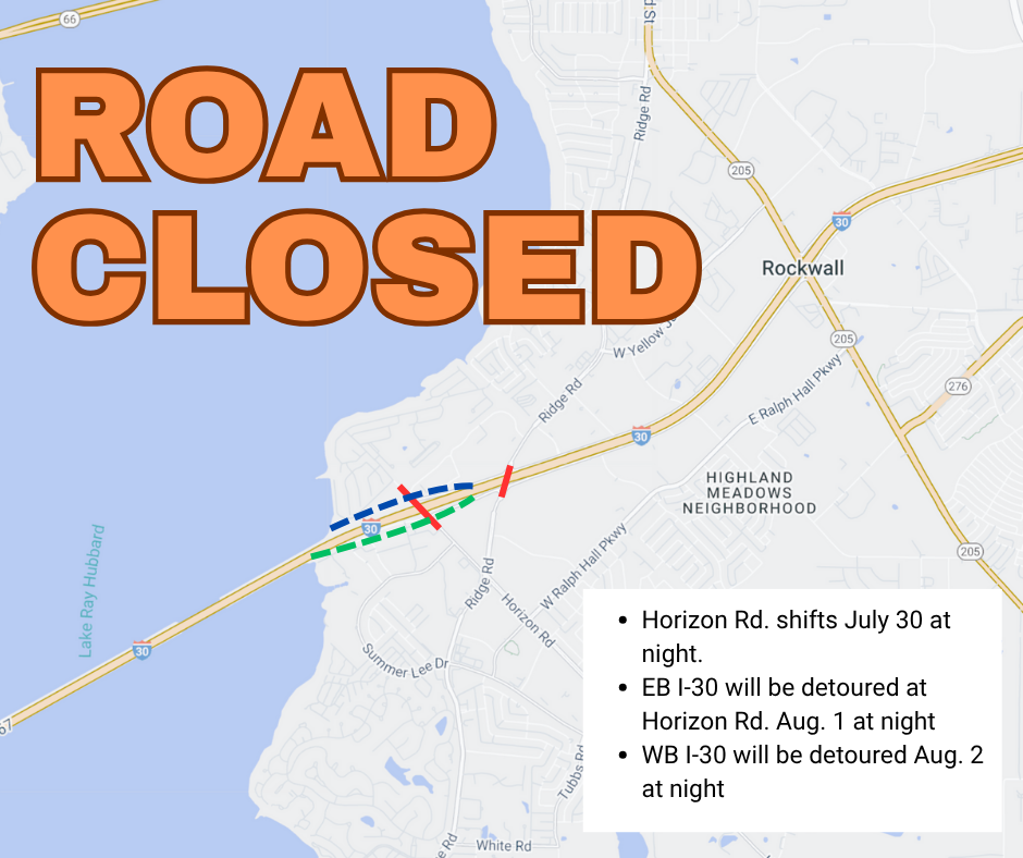 Road Closed July 2025