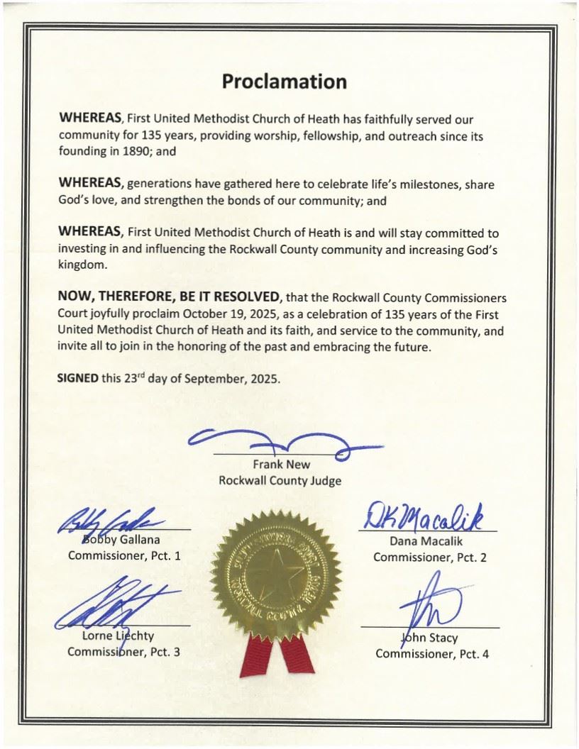 First United Methodist Church Heath Fall Festival Proclamation_1