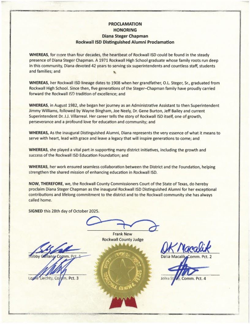 Diana Steger Chapman Proclamation_1