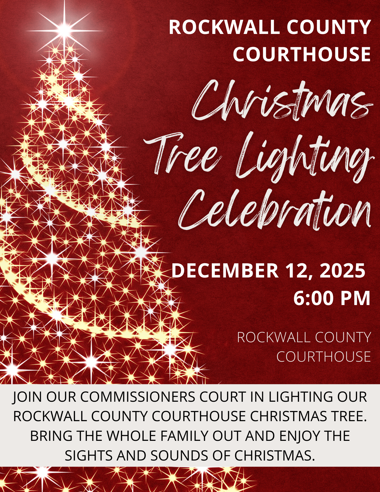 Christmas Tree Lighting 12.12.25